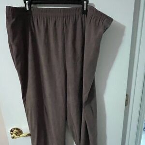 Bob Mackie 
Wearable art  2X women’s Brown Long Pants